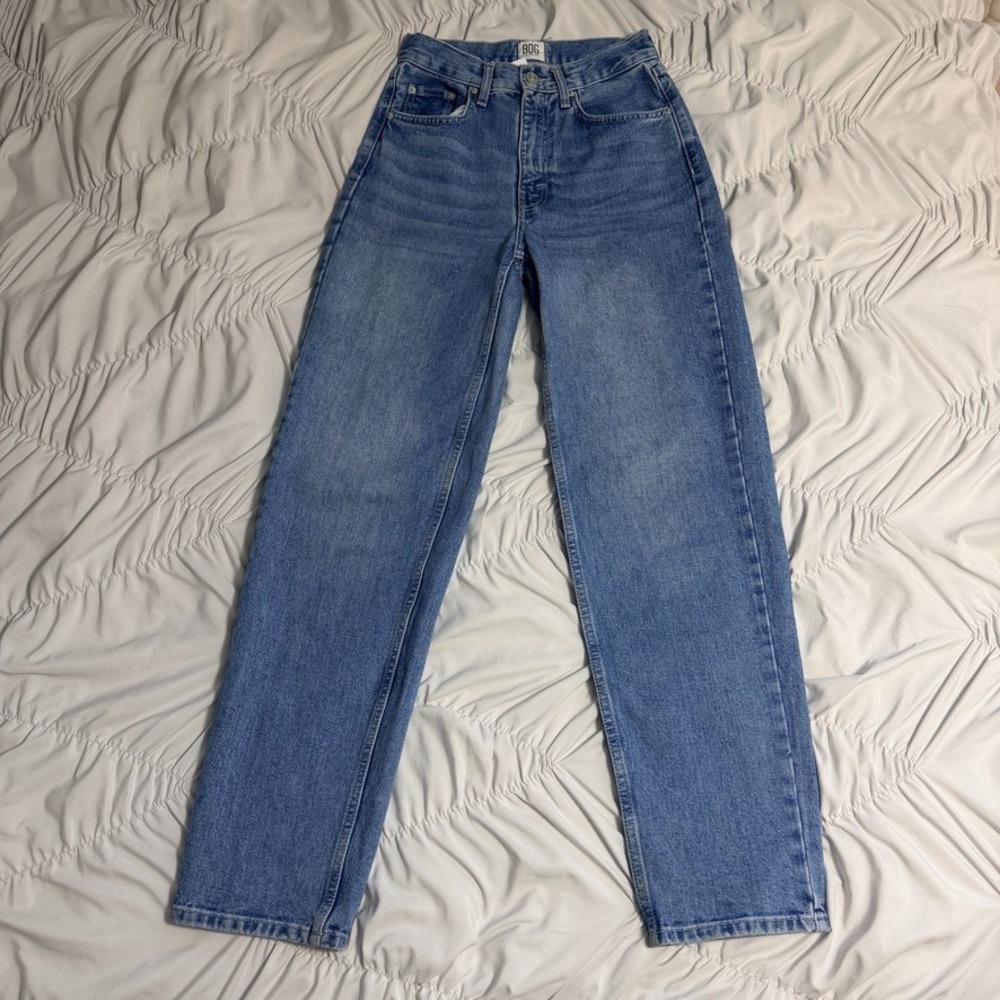 BDG Urban Outfitters High Rise Baggy Jeans Women's Size 25‎ Blue Denim